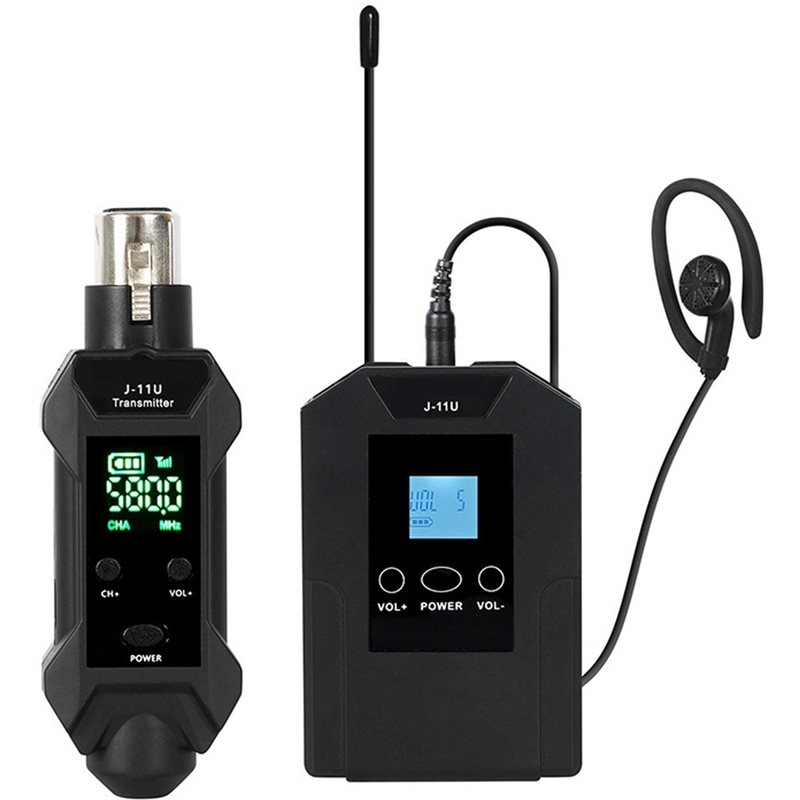 In Ear Monitors For Singers - J-11U Kabelloser In-Ear-Monitor mit Stereo-Bühnenmonitoring und
