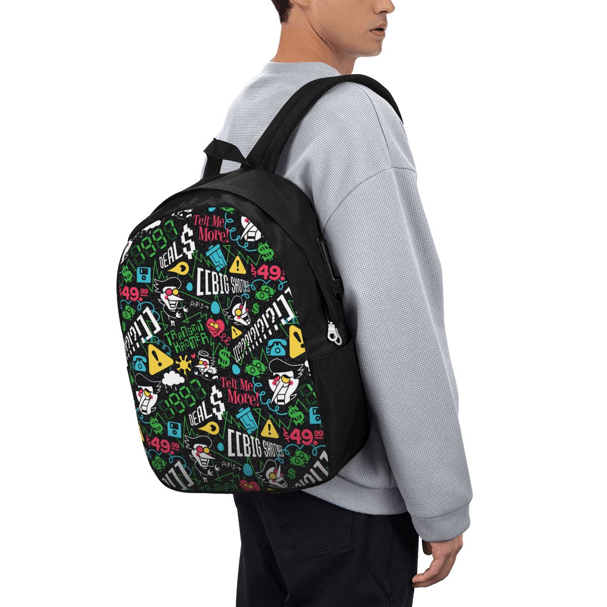 Laptops - Deltarune SPAMTON G Rucksack, Reisetasche für