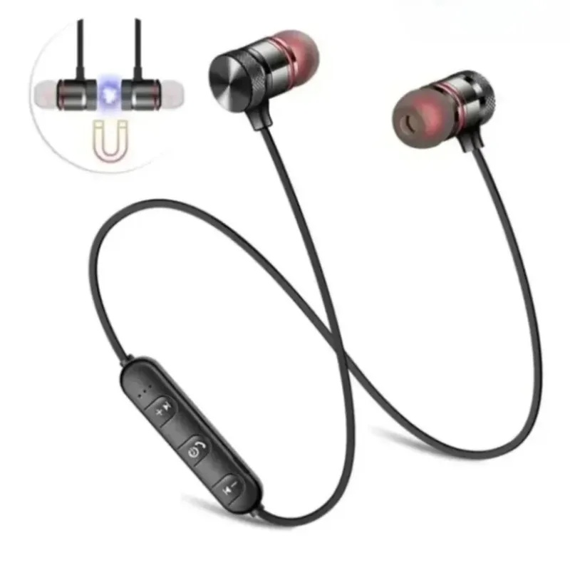 Magnetic Neckband Sports Earphones - 1-4 Stück Nackenband-Bluetooth-Ohrhörer In-Ear Magnetisch 4.2
