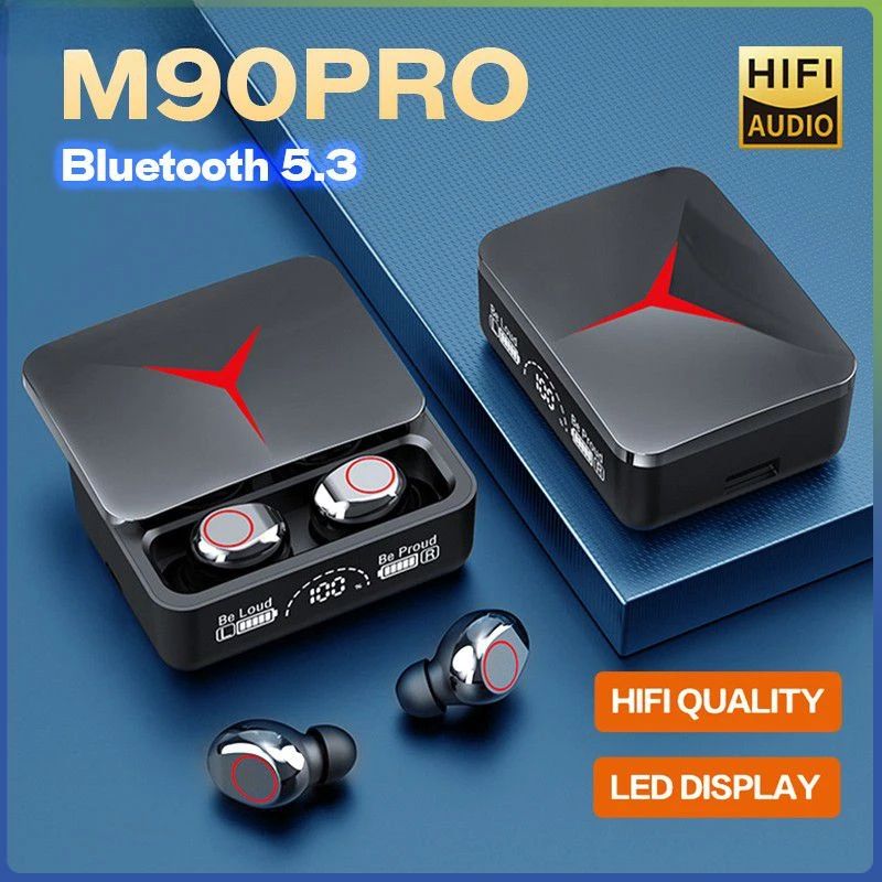 Tws Earbuds Bluetooth 5.3 - TWS M90 Pro Drahtlose Kopfhörer Gaming