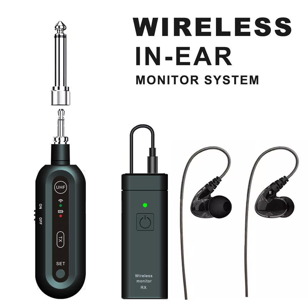 In Ear Monitors For Singers - M1 Monaurales Drahtloses Monitoring-System UHF Audio
