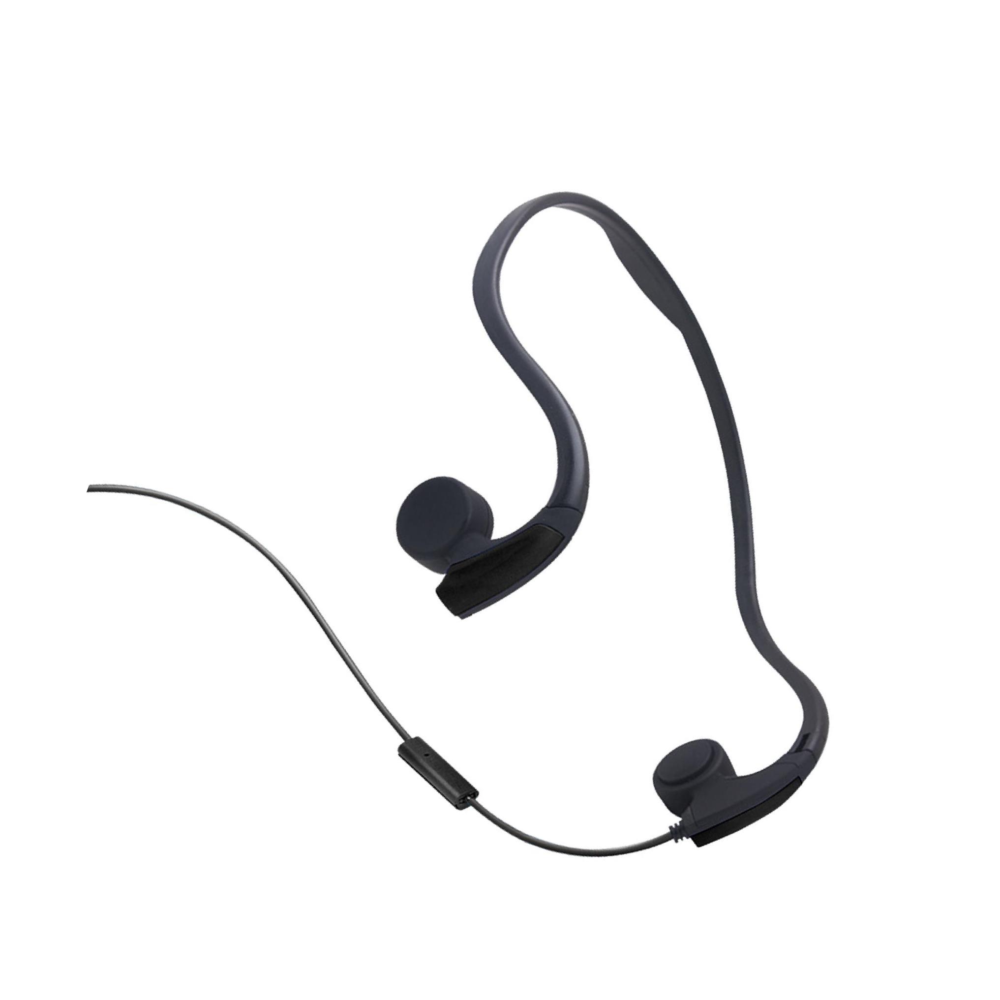 Bone Conduction Running Headphones - Knochenleitungs-Headset mit Kabel, Sprachsteuerung für Laufen