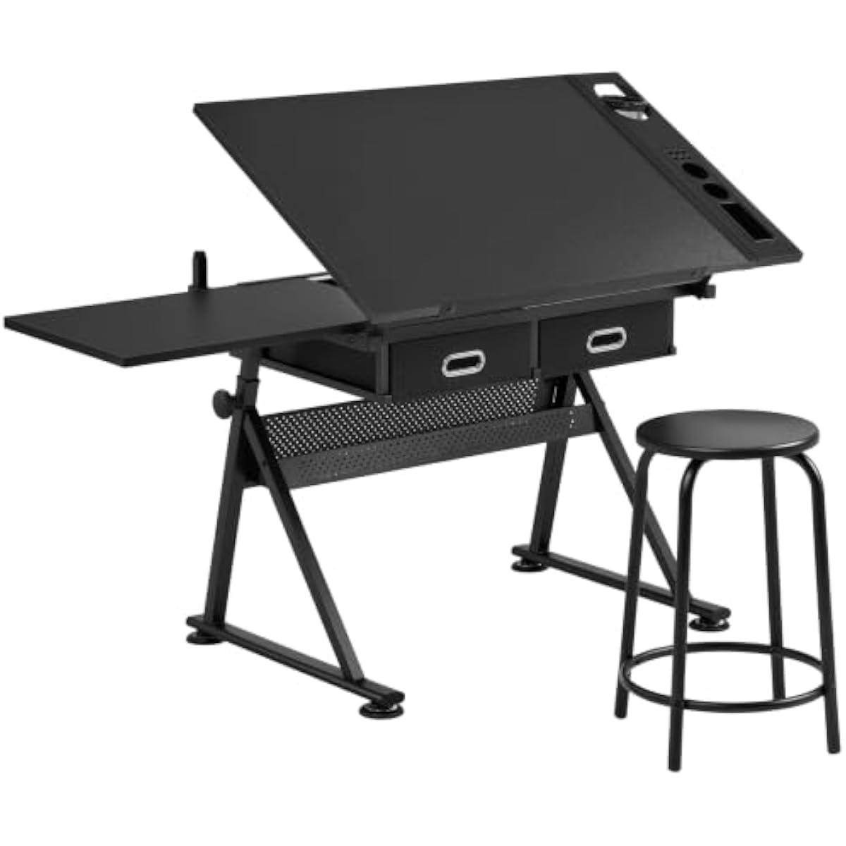Laptops - Zeichentisch mit neigungsverstellbarer Oberfläche 0–60 Grad,