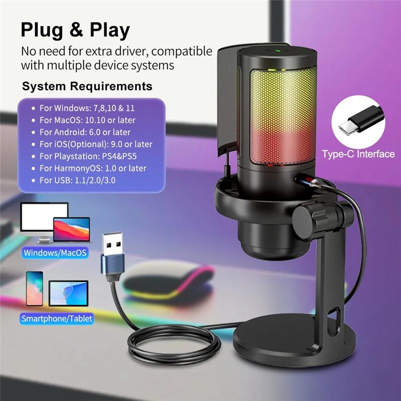 AY14 – Gaming-RGB-Mikrofon, US – Gaming Headset With Mic Rgb Bewertung und Preis