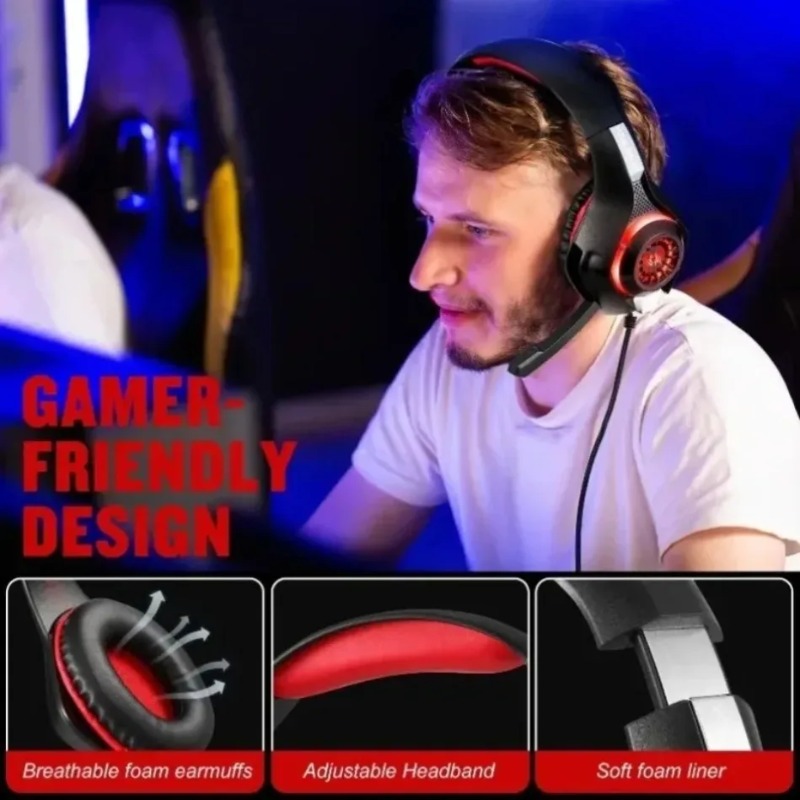 Kabelgebundenes Gaming-Headset – Gaming Headset With Mic Rgb Bewertung und Preis