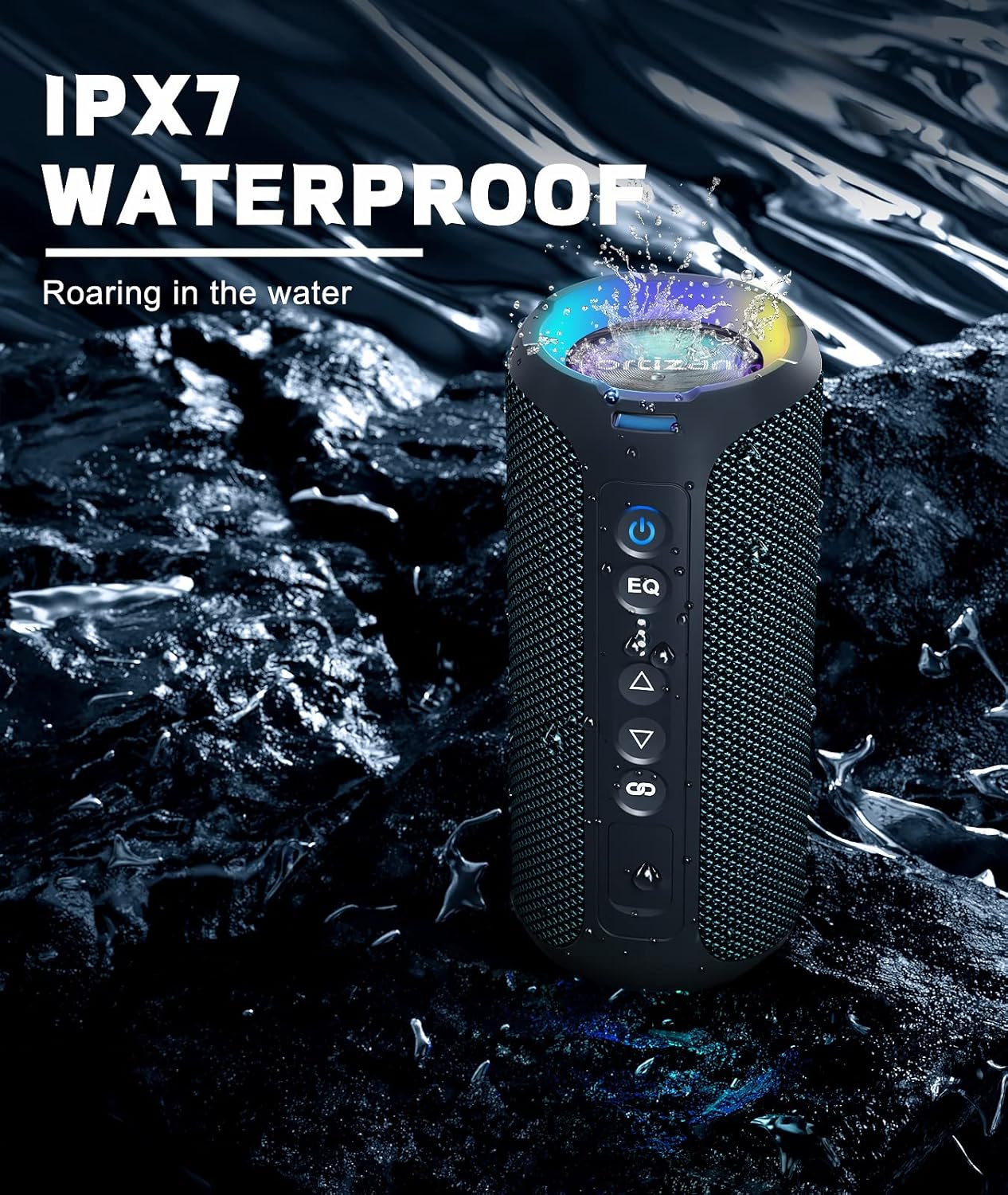 Ortizan Bluetooth-Lautsprecher – Portable Bluetooth Speaker Waterproof Ipx7 Bewertung und Preis