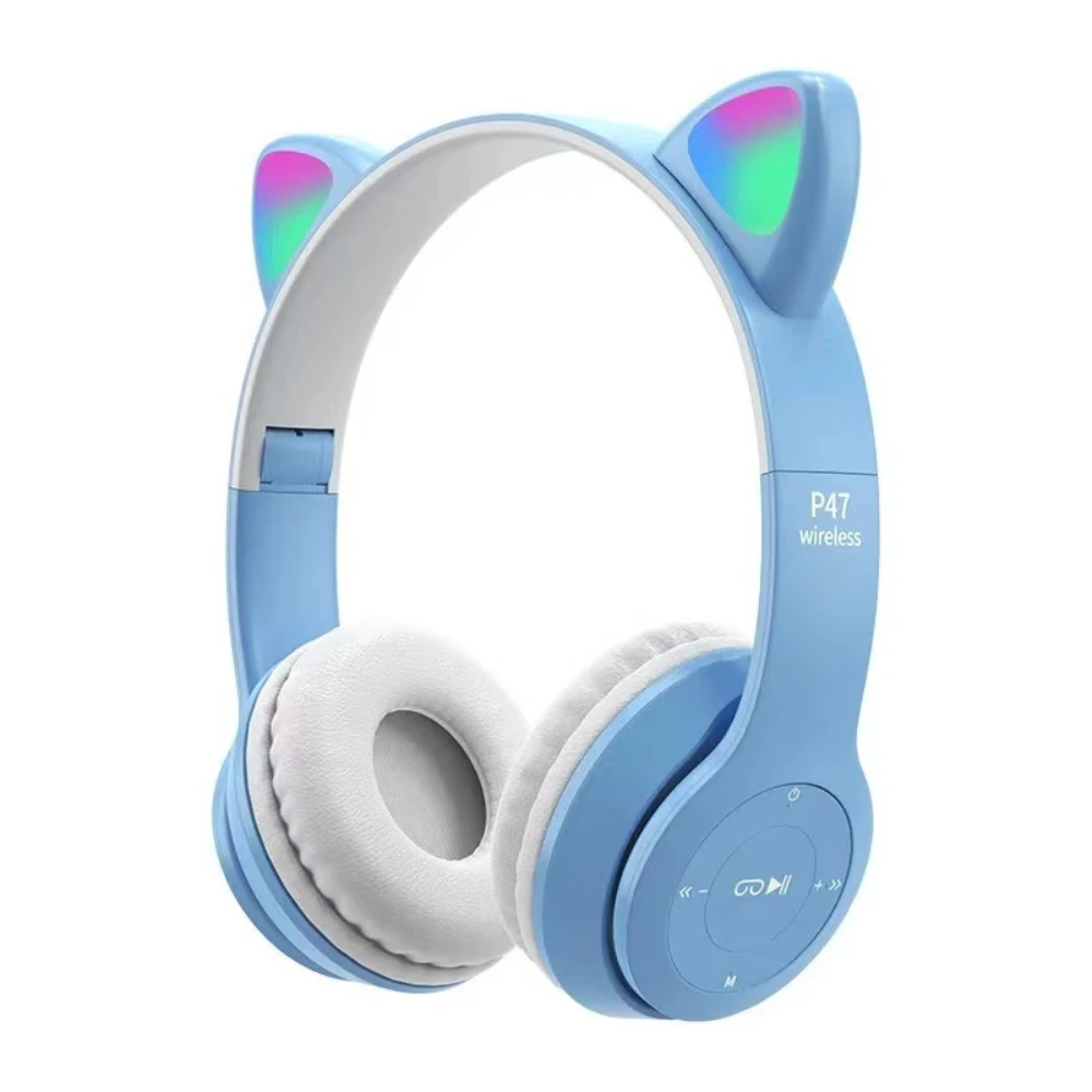 Süßes Katzenohr-Bluetooth-komp – Cat Ear Bluetooth Headset Led Bewertung und Preis