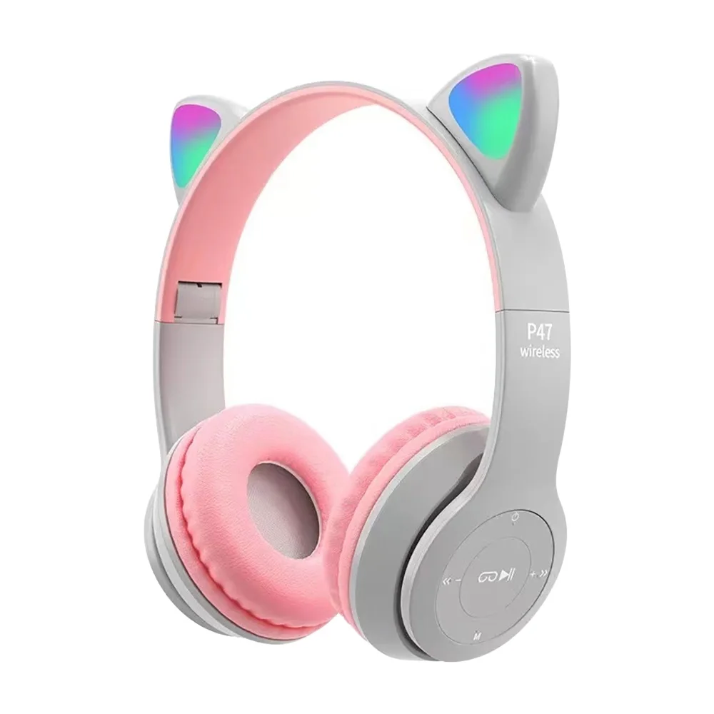Süßes Katzenohr-Bluetooth-komp – Cat Ear Bluetooth Headset Led Bewertung und Preis