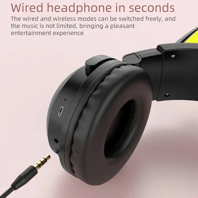 Neue ZW068 Bluetooth 5,0 Kopfh – Cat Ear Bluetooth Headset Led Bewertung und Preis