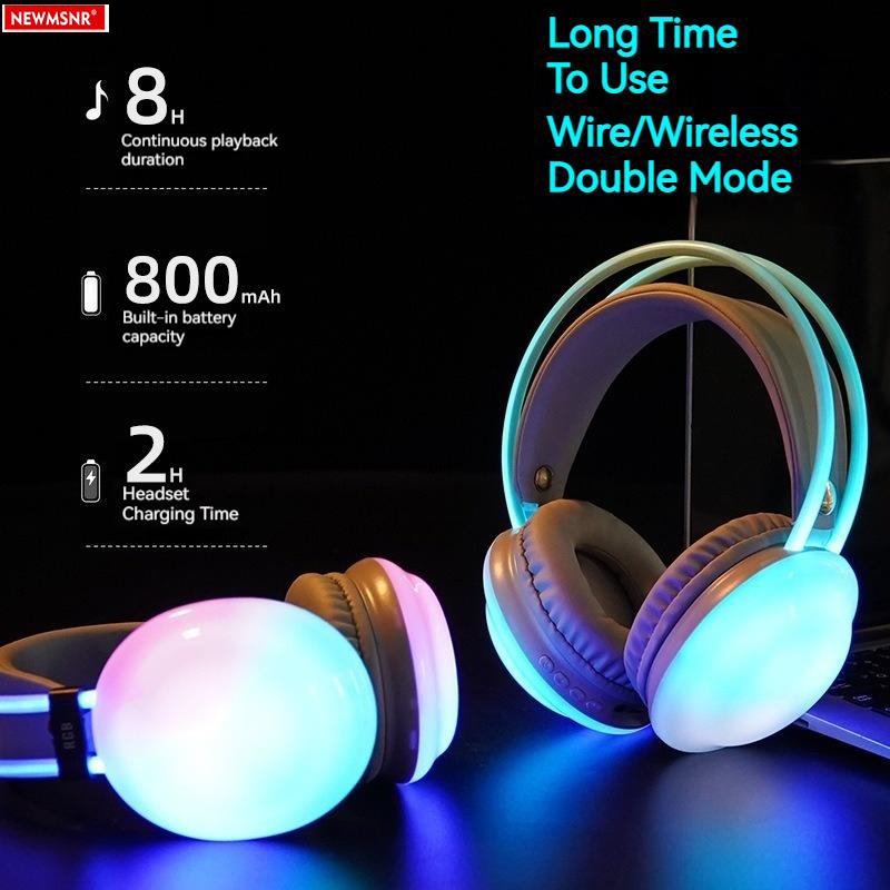 Gaming RGB Bunte Licht Bluetoo – Gaming Headset With Mic Rgb Bewertung und Preis