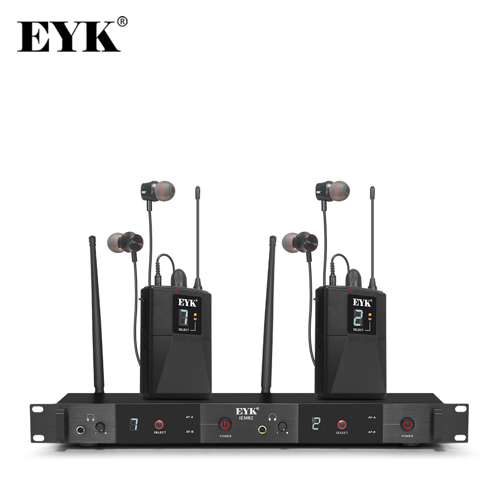 EYK IEM82 UHF Wireless In-Ear- – In Ear Monitors For Singers Bewertung und Preis
