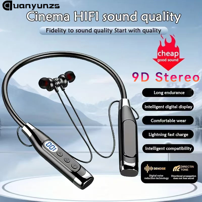 True Stereo Wireless Kopfhörer – Magnetic Neckband Sports Earphones Bewertung und Preis
