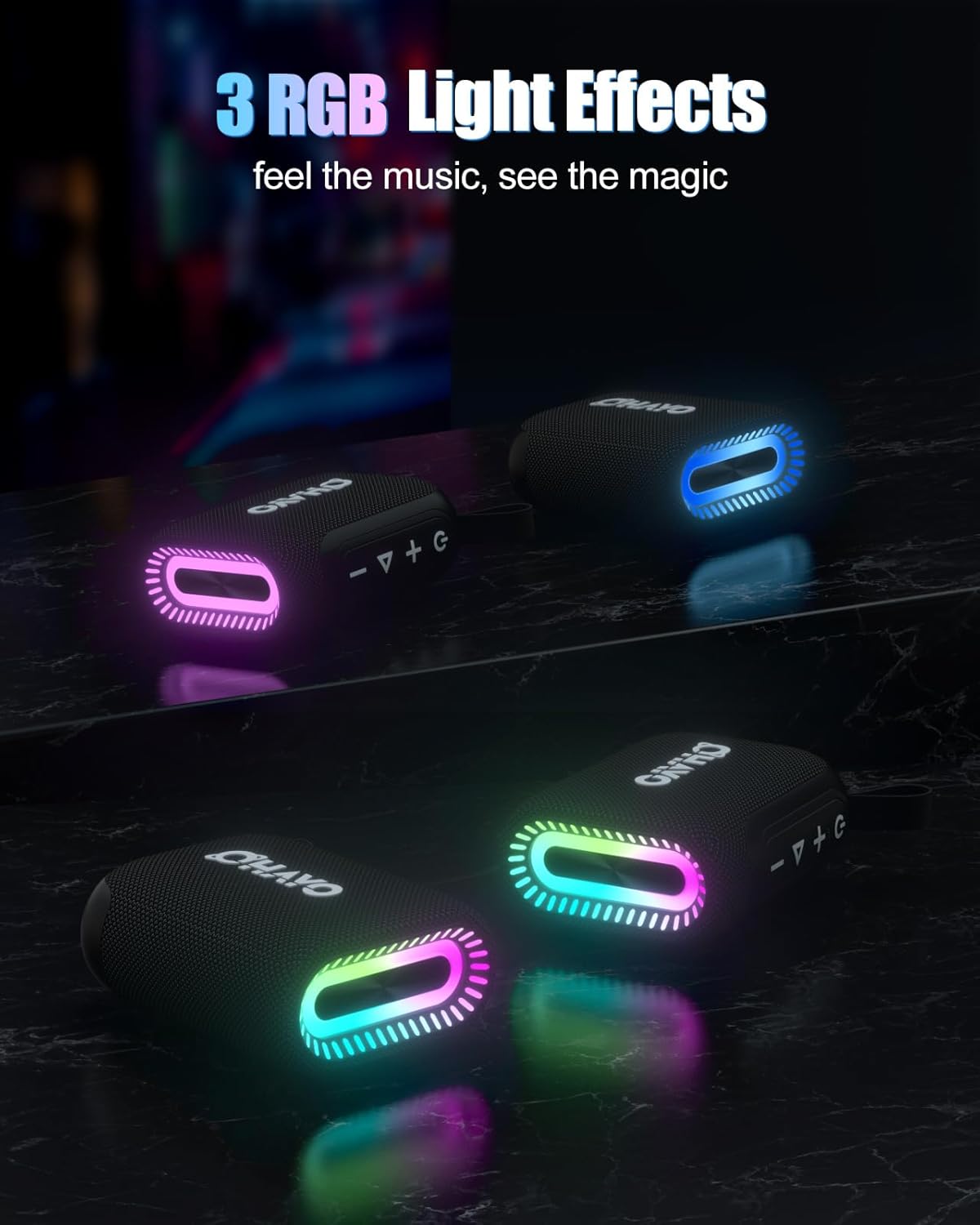 OHAYO Bluetooth-Duschlautsprec – Portable Bluetooth Speaker Waterproof Ipx7 Bewertung und Preis