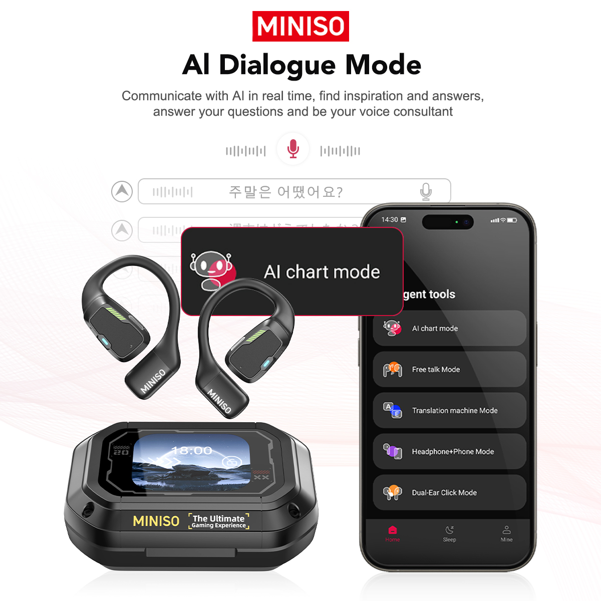 Übersetzer-Kopfhörer MINISO M9 – Type C Wired Earphones With Mic Bewertung und Preis