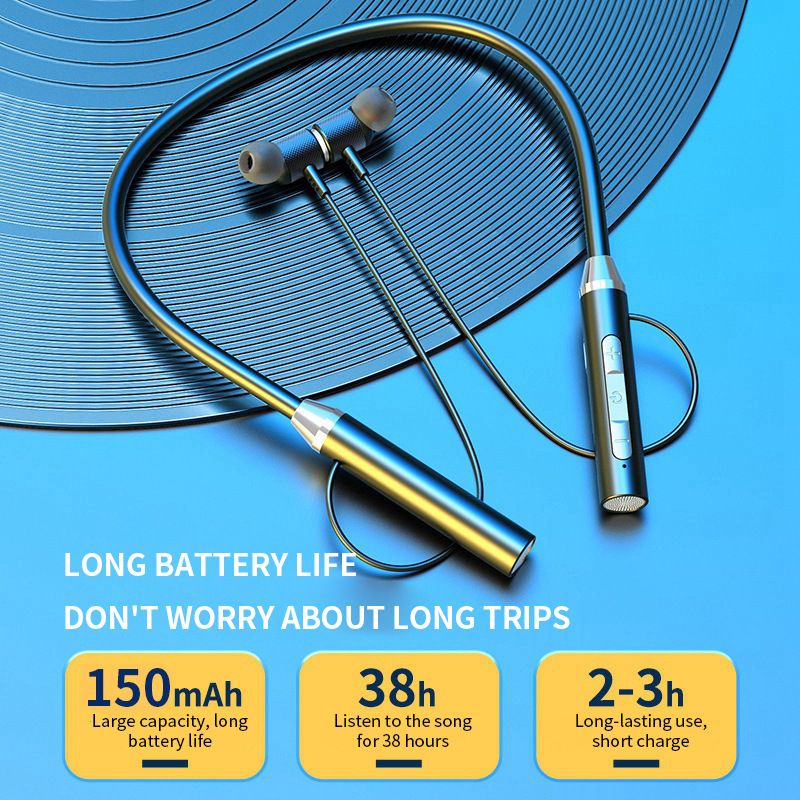 9D Drahtlose Bluetooth Kopfhör – Magnetic Neckband Sports Earphones Bewertung und Preis