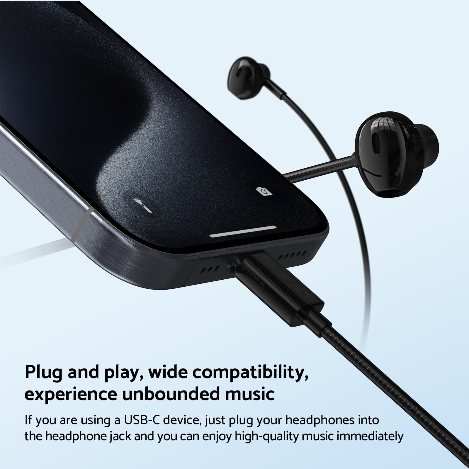 In-Ear-Kopfhörer mit Kabel, Hi – Type C Wired Earphones With Mic Bewertung und Preis