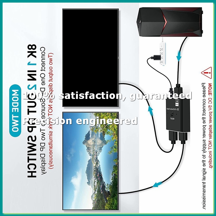 8K DisplayPort Switch 2 in 1 O – Laptops Bewertung und Preis