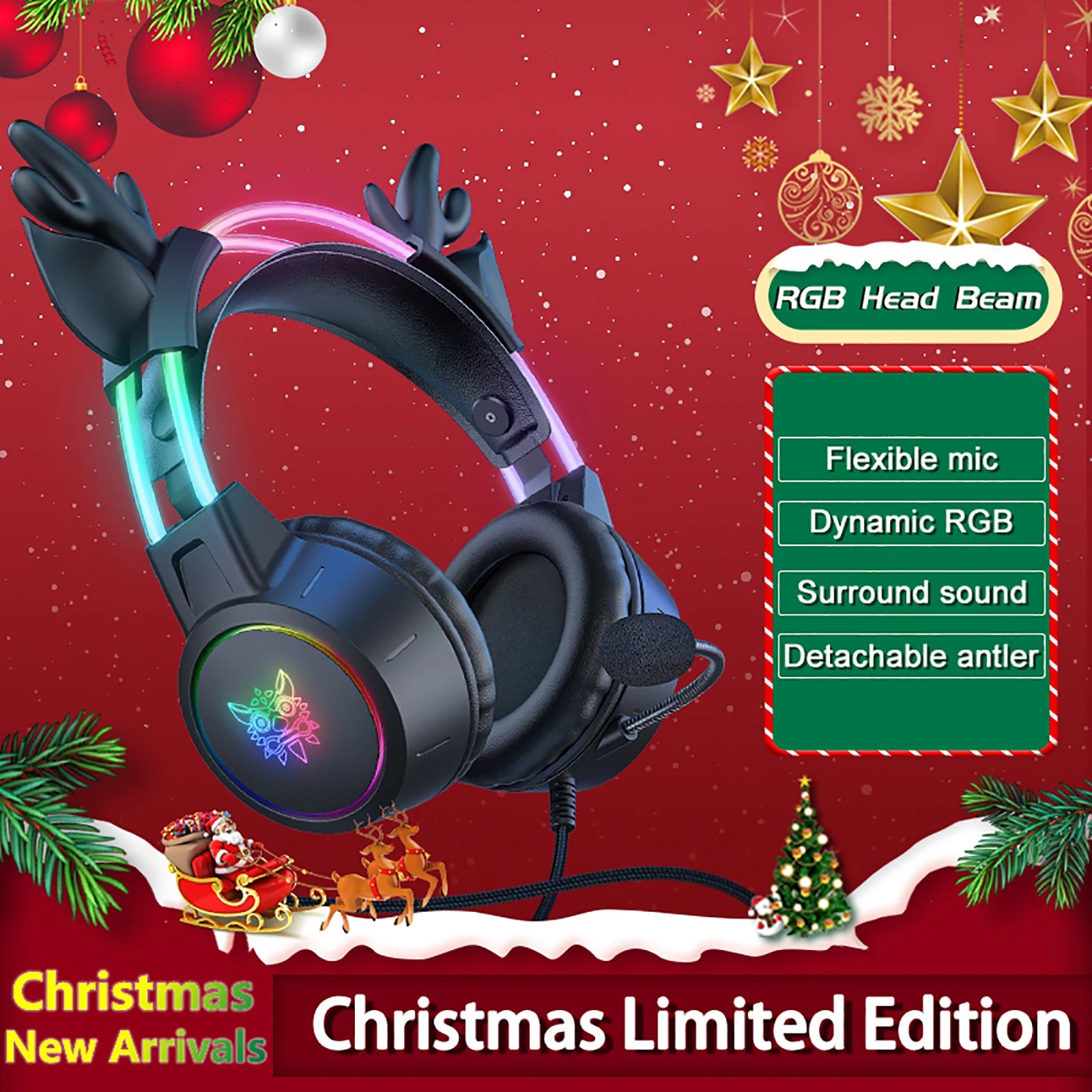 Onikuma Gaming Headset für 202 – Gaming Headset With Mic Rgb Bewertung und Preis