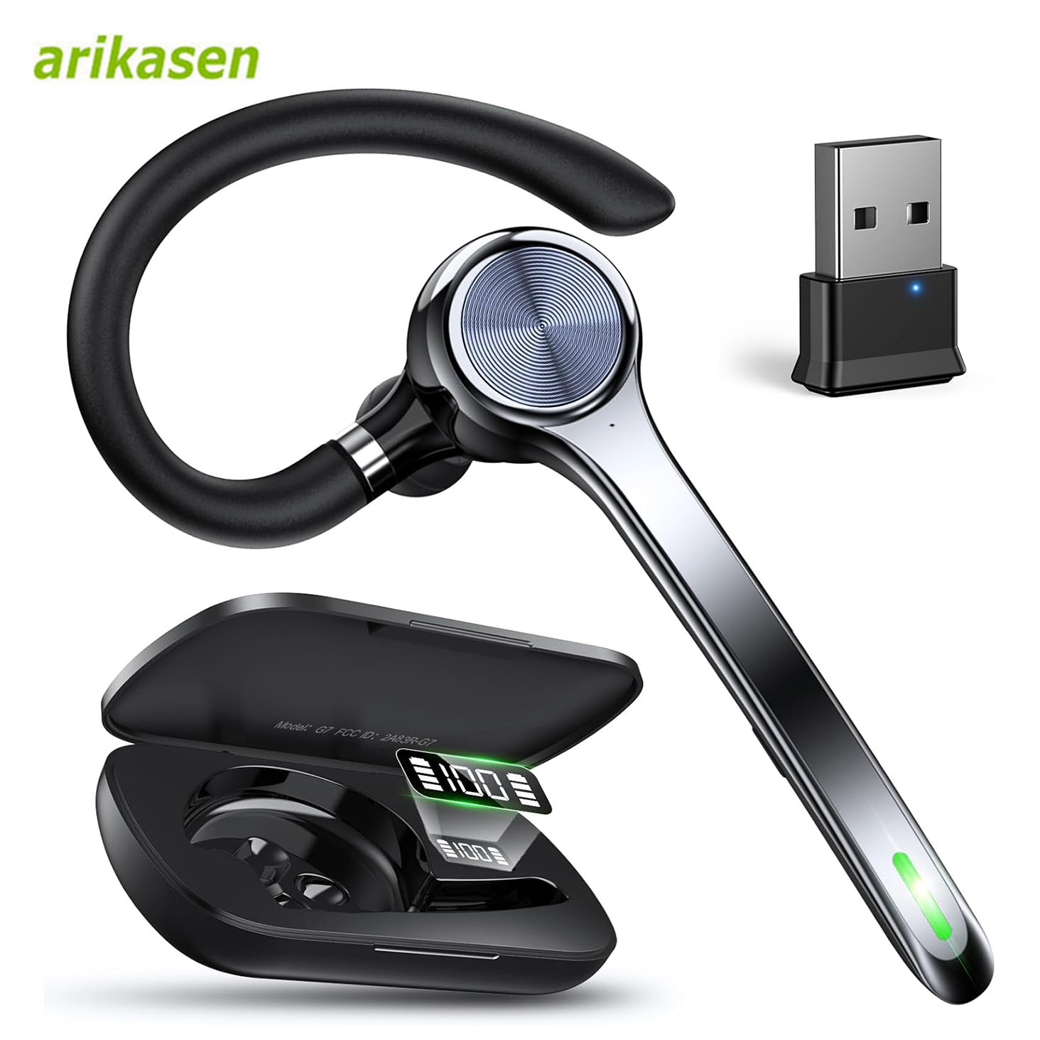 Kabelloses Headset, Einzelohr- – Open Ear Air Conduction Headphones Bewertung und Preis
