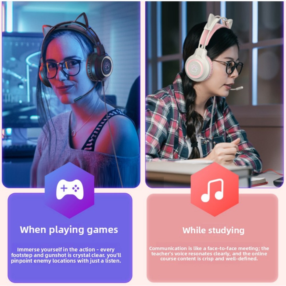 RGB-Gaming-Kopfhörer mit hocha – Gaming Headset With Mic Rgb Bewertung und Preis
