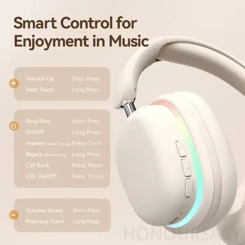 HIFI Stereo Drahtlose Bluetoot – Gaming Headset With Mic Rgb Bewertung und Preis