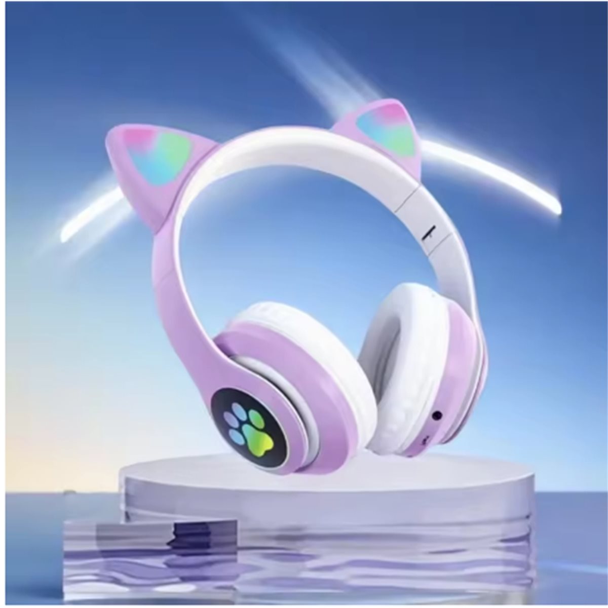 DT75BG Niedliches Katzenohren- – Cat Ear Bluetooth Headset Led Bewertung und Preis